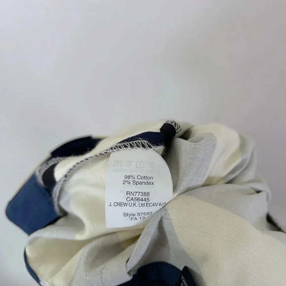 J.crew Navy Geometric  Pencil Skirt - Picture 9 of 13